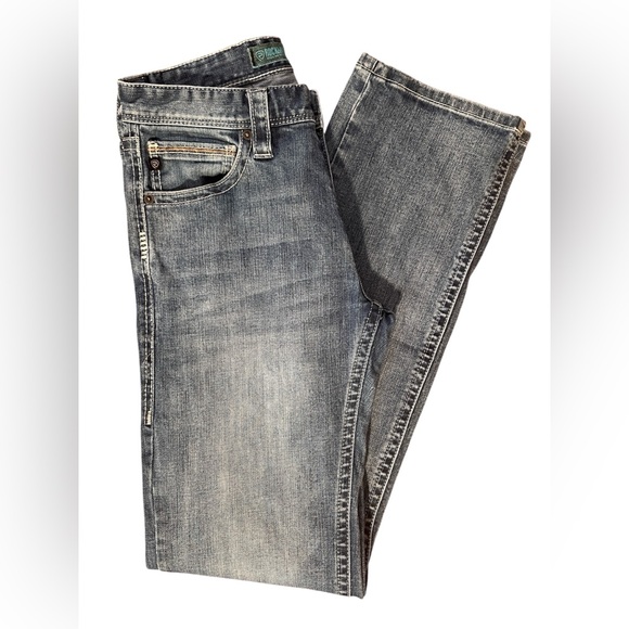 Rock & Roll Denim Other - Rock & Roll Denim Revolver Straight Slim Fit Straight‎ Mens Jeans 29x34